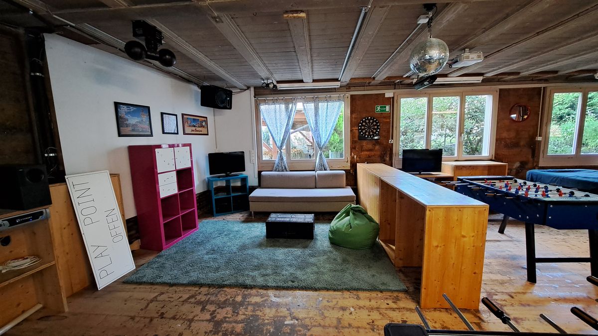 Chillen in der Lounge